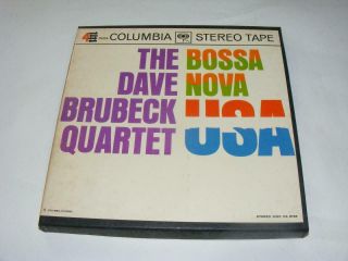 Vtg Reel To Reel Music Tape The Dave Brubeck Quartet Bossa Nova Usa