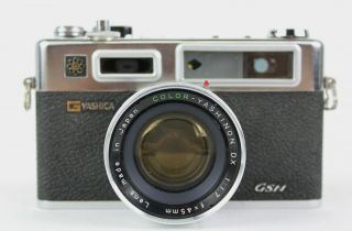 Vintage Yashica Gsn Electro 35mm Rangefinder Film Camera