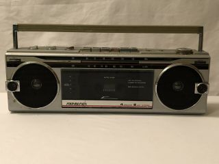 Vintage Soundesign Boombox Am/fm Radio Cassette Recorder 1984 Model 4626a