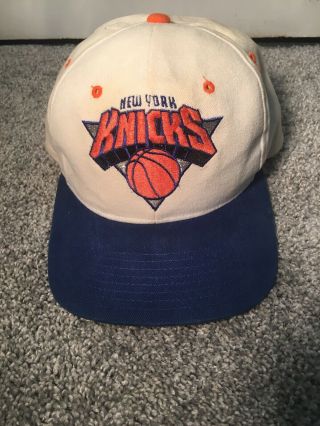 Vintage 90’s York Knicks Starter Snapback Hat One Size Nba Basketball Cap