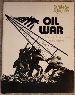 Vintage Strategy & Tactics,  Wargame 52,  Oil War,  Unpunched