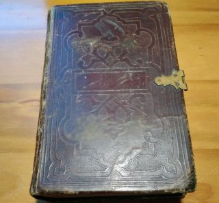 Vintage The Holy Bible 1857 Old Testaments Translated Out Of Tongue