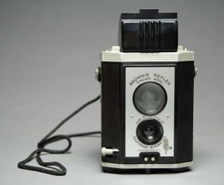Vintage Kodak Brownie Reflex Synchro Model 620 Film Tlr Twin Lens Reflex Camera