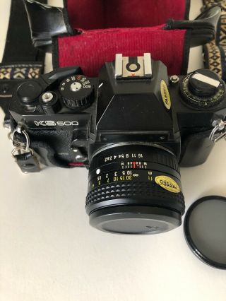 Vintage SEARS KS500 35mm SLR Photo Film Camera With Lens 2