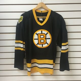 Vintage Boston Bruins Hockey Jersey Size Large