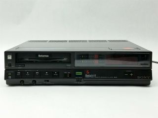 SONY SL - HF300 SL - HF 300 BETAMAX STEREO PLAYER VIDEO CASSETTE HI - FI RECORDER VCR 2