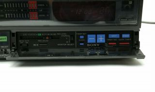 SONY SL - HF300 SL - HF 300 BETAMAX STEREO PLAYER VIDEO CASSETTE HI - FI RECORDER VCR 3