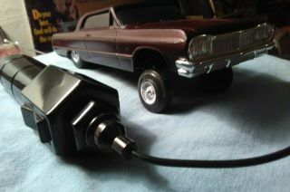 Vintage 1964 Chevy Impala Remote Control Car W/ Hydraulics (batteries)