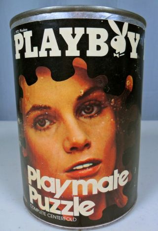 Vintage 1972 Playboy Playmate Centerfold Jigsaw Puzzle Vicki Peters.