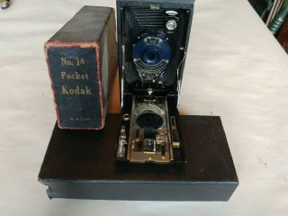 Vintage Eastman Kodak No.  1a Pocket Kodak Autographic Camera A116 Film