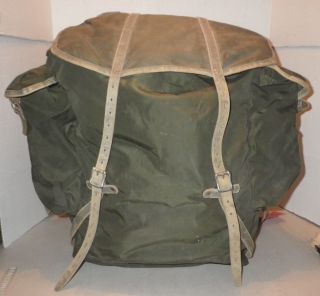Vintage Bergans Oslo Norway Backpacking Hunting Hiking Day Pack Bag