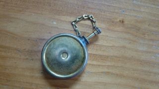Vintage Military Brass Gun Cleaning Oil Can