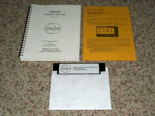 GEOS Graphic Environment Operating System Version 1.  2 Commodore 64 64C 128 C64 4