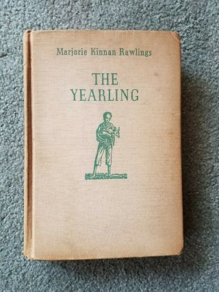 1939 First Edition,  18th Printing The Yearling By Marjorie Kinnan Rawlings