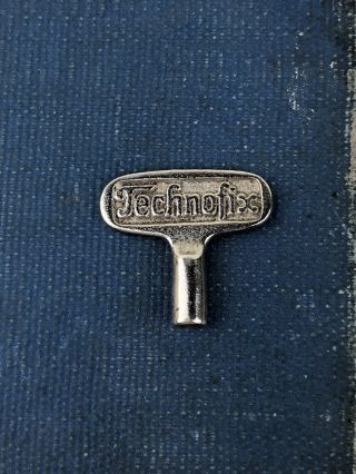 Vintage Metal Technofix Winding Key For Vintage Wind - Up Toys,  Toy Wind Up Key