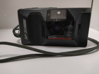 Ricoh Xf - 30d Point And Shoot P&s 35mm Film Camera F4 1:4 Lens