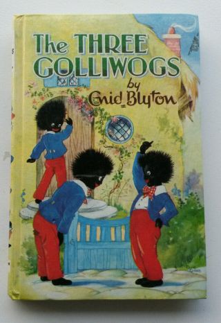 Vintage " The Three Gollywogs " Enid Blyton Ill.  Rene Cloke Dean Hb 1969