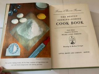The Fannie Farmer Boston Cooking School Cookbook - Vintage - w/ Jacket 1954 5