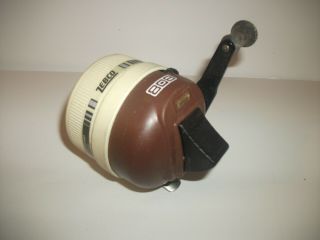 Vintage Zebco 808 Heavy Duty Spincasting Reel 2x4 Power Handle Made In Usa L@@k