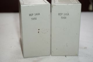 (2) Western Electric REP 146A Coil Transformer For Tube Amp Project 1964 2