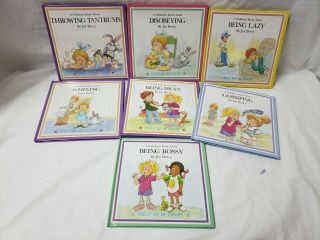 Help Me Be Good Hardcover Books Set of 29 Joy Berry Grolier Books Vintage 1988 8