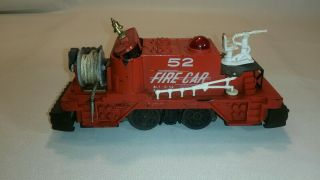 ☆ Vintage Lionel Toy Train Red 52 Fire Car O Gauge Parts/repair F/ship