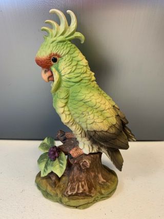 Vintage Cockatoo Figurine By Andrea 5959 Andrea By Sadek Made In Japan
