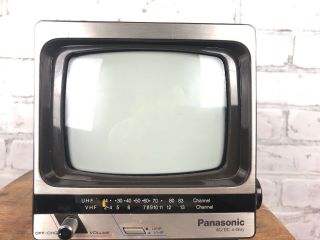 Vintage 1984 Panasonic Portable TV TR - 5110T 6