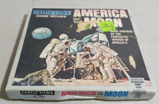 Castle Films Home Movies America On The Moon Voyage Of Apollo 11 8mm 8