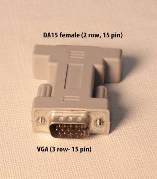 One Da - 15 Female To 15 Pin Vga Male Video Adapter For Vintage Apple Macintosh