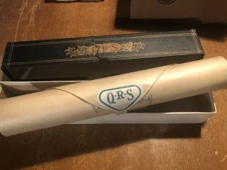 Bundle of Three Q.  R.  S Player Piano Rolls (Vintage,  Early 1900 ' s) 2