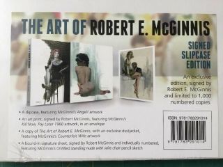 ART OF ROBERT McGINNIS Slipcase SIGNED Limited Edition 541 BRAND 3