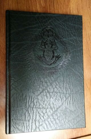 The Black Toad By Gemma Gary Witchcraft Occult Black Edition Leather 72/200