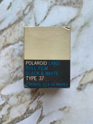 Polaroid Land Roll Film Black And White Type 37 - Polaroid Instant Film / Expired