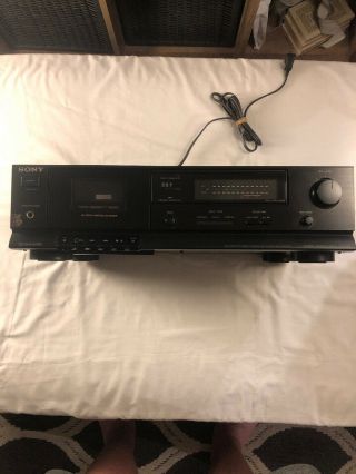 - Vintage Sony Tc - Fx170 Single Cassette Player Recorder Stereo Deck -