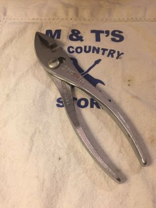 Vintage Diamond Duluth Joint Plier Forged In Usa K36