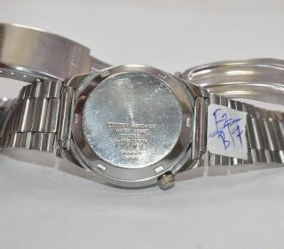 Vintage Citizen Day Date 21 Jewels Automatic Men ' s Wrist Watch 4