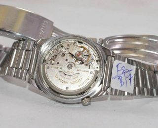 Vintage Citizen Day Date 21 Jewels Automatic Men ' s Wrist Watch 5