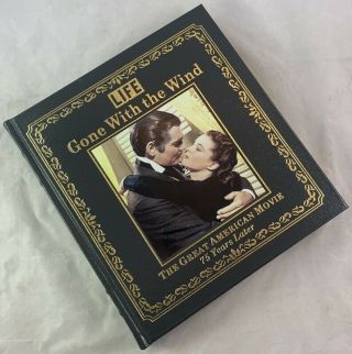 Easton Press Deluxe Leather / Life Gone With The Wind The Great American Movie