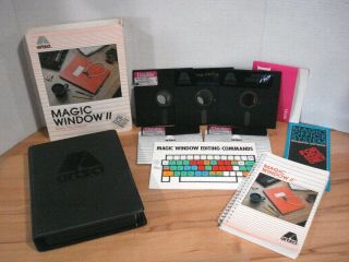 Vintage Magic Window Word Processor Software For Apple Ii,  Iie,  Iic,  By Artsci