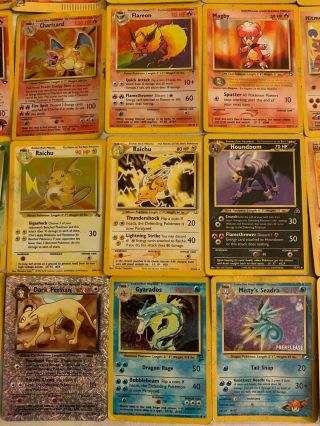 Old Vintage Pokemon Cards Bundle,  Pick Any 7,  First Come First Serve