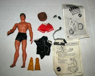 Vintage Mattel 1971 Big Jim Action Figure W/karate Chop Arm -,  Accessory
