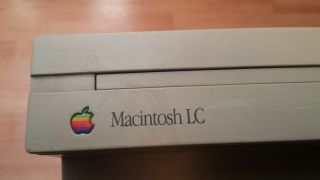 Vintage Macintosh Lc Desktop Computer M0350 As - Is