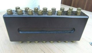 32 Vintage Watchmaker`s Micro Drills In Bakelite Storage Box,  Spare Drills.