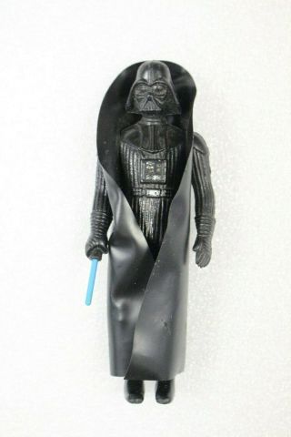 Vintage Star Wars Action Figure Loose Darth Vader W /blue Lightsaber 1977