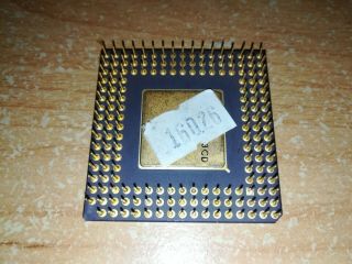Intel 486 DX4 100MHz,  A80486DX4100,  SK051,  CPU,  GOLD 2