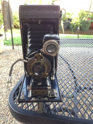 Vintage Kodak Folding Camera Model 1a Uses A - 116 Autographic Film