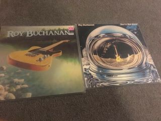 Vintage 1978 & 1982 - The Best Of Roy Buchanan & You’re Not Alone Lp’s - 2 For 1
