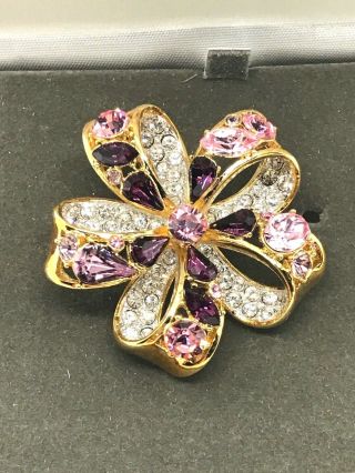Vintage Nolan Miller Glamour Coll.  Old Stock Brooch/pin