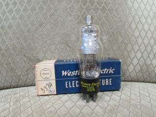 Western Electric Type 337a Vacuum Tube Dated 1957 (bjr3022)